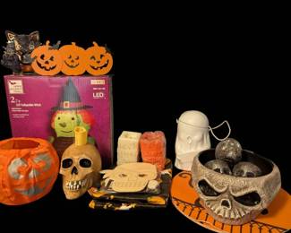 Collection Of Halloween Decorations