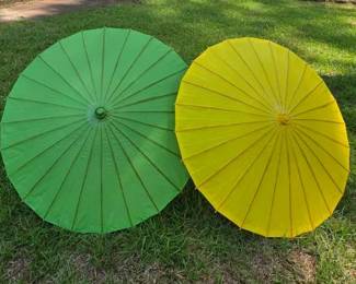 Traditional Handmade Bamboo And Rice Paper Parasols