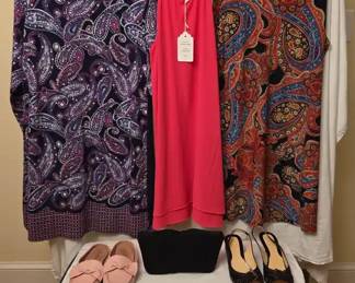 Womans Clothing, Shoes And Clutch