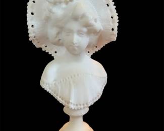 Alabaster Carved Bust
