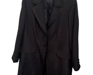 Size 16 Womens Kasper Black Coat