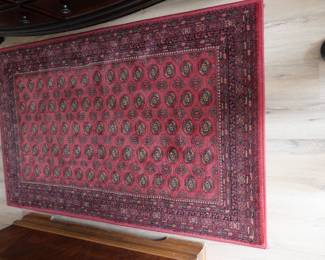 Macy’s Red Bokara Style rug