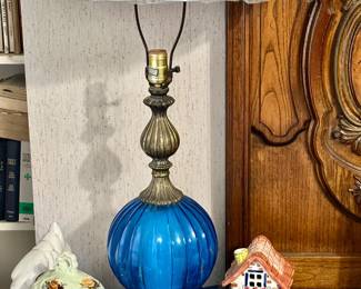 MCM Hollywood Regency Pair of Lamps