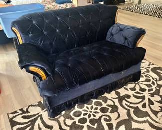 Overstuffed Tufted Sofa