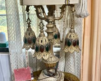 Hollywood Regency Style Lamp