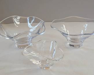Lot 630 Crystal by Steuben Simon Pearce