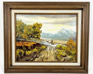 Lot 136 Landscape Oil Painting