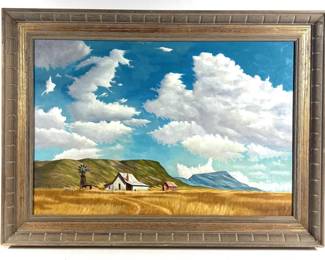 Lot 208 Larry Jernigan, oil