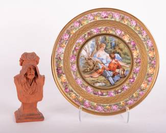 Lot 402 Vienna Charger Terra Cotta