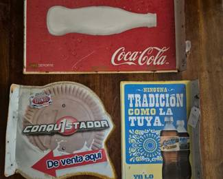 Lot 684 Vintage Advertising Signs