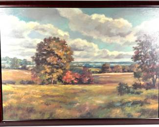 Lot 185 Petkov Landscape, oil