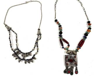 Lot 681 Two Indian Necklaces