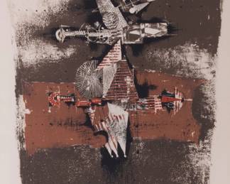 Lot 519 Johnny Friedlaender, Etching Aquatint