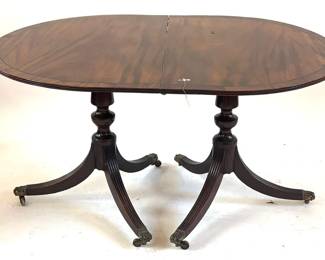 Lot 745 Duncan Phyfe Style Dining Table
