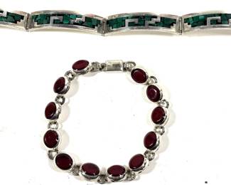 Lot 56 Sterling Bracelets