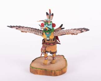 Lot 752 Clarina Poleahla, Kwahu Eagle Kachina