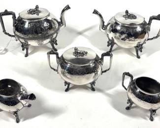 Lot 259 Reed Barton Tea Service