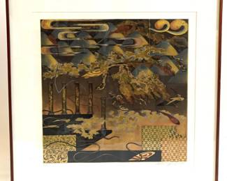 Lot 552 Takao Yamauchi, Japan, Serigraph