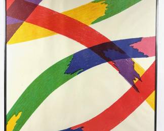 Lot 38 Piero Dorazio Munich Olympic Poster