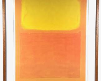 Lot 34 Rothko Poster