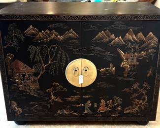 Lot 653 Asian Design Cabinet