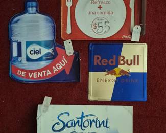 Lot 686 Eight Advertising Signs
