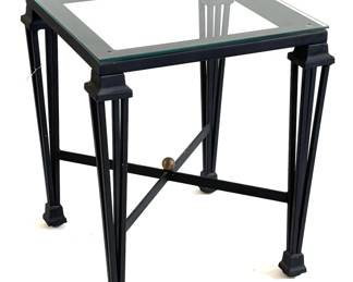 Lot 100 Wrought Iron Center Table