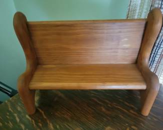 Doll size bench