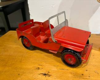 1950s Marx JEEP Willys Toy Truck