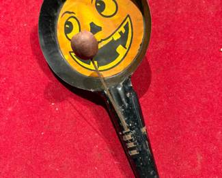 1940s Jack-O-Lantern Pan Noisemaker