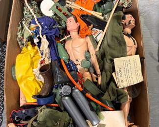 Lot of G.I. Joe Assorted Toys & Accessories