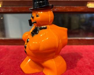 1950s Rosbro Plastic Halloween Snowman