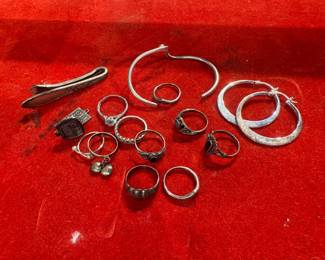 Lot of Sterling Jewelry