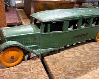 1920s Steelcraft Inter-City Toy Bus
