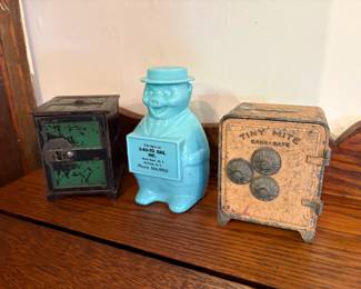 Lot of 3 Toy Banks