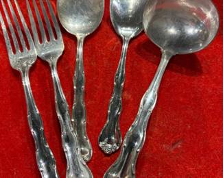 5pcs Gorham Sterling Flatware
