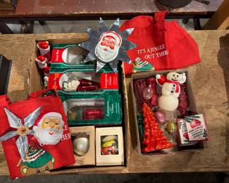 Large Lot of Vintage Christmas Decor