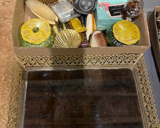 Large Lot of Dresser Items