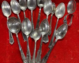 14pcs Sterling Flatware