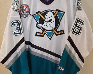 CCM official licensed 2003 Stanley Cup jersey #35 Giguere
