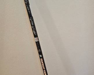 2012 Anaheim Ducks Fantasy Camp swag - stick signed by entire team.