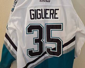 CCM official licensed 2003 Stanley Cup jersey #35 Giguere
