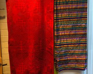 Georg Jensen runner, Etro Milano tablecloth