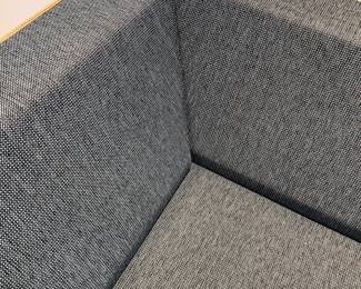 Detail of daybed upholstery
