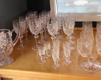Waterford Powerscourt goblets & tumblers
