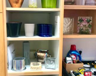 Vases & planters - ceramic & metal