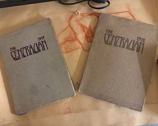 "The Centralian" 1917 & 1918 Yearbooks from Central High School in Minneapolis, Minnesota 