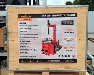2026 LandHonor LHR-TC24 24" Semi Automatic Tire Changer, Unused
