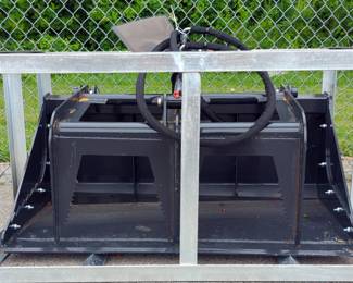 2026 LandHonor MGB-72-44W Mini Skid Steer Grapple Bucket, Unused