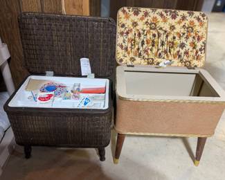Sewing Boxes with Feet